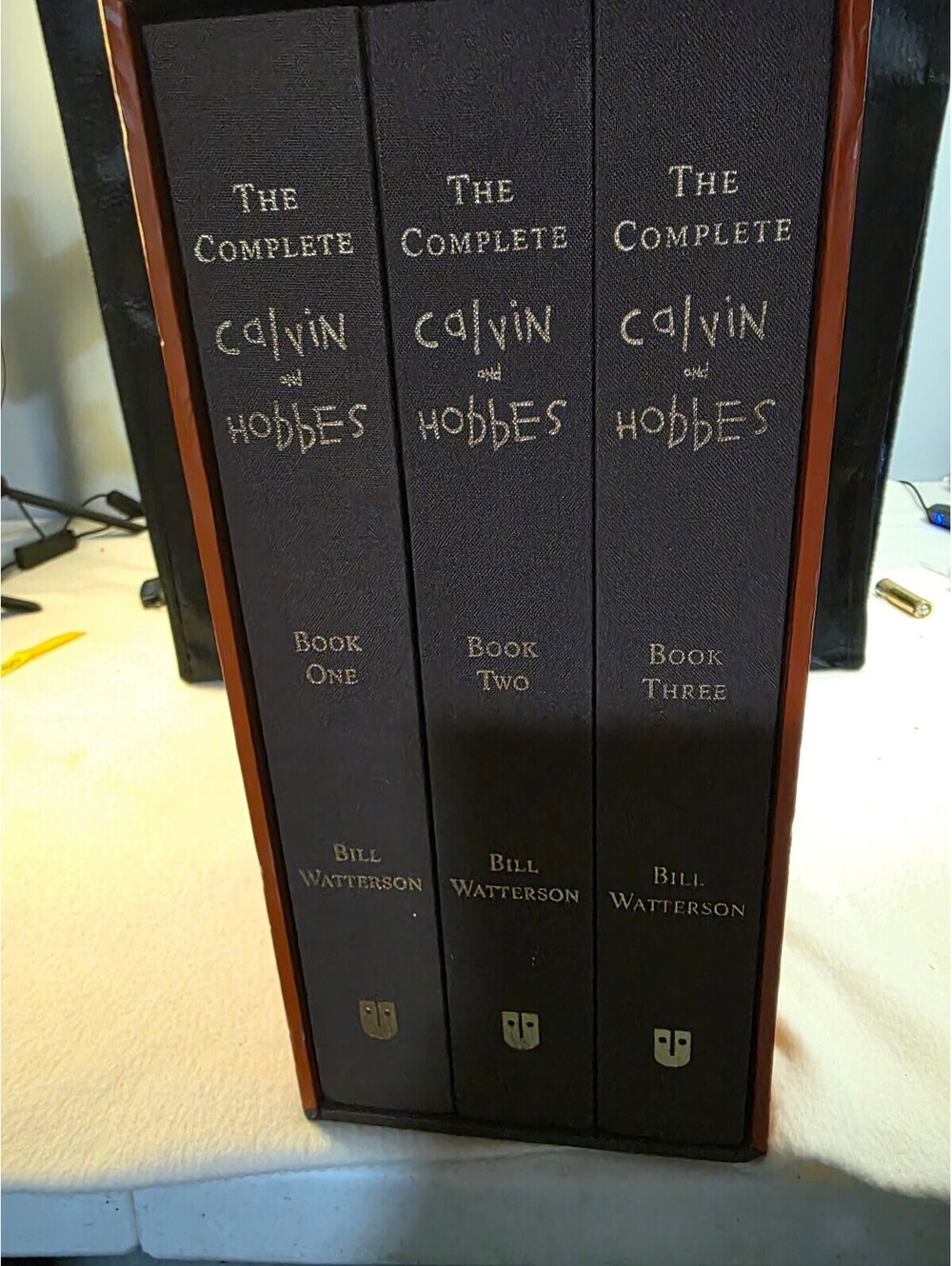 The Complete Calvin and Hobbes Hardcover 3 Volume Box Set Bill Watterson 2005